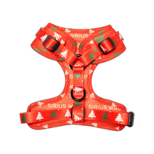 Load image into Gallery viewer, Adjustable Dog Harness, Festive Forest by Sirius Wag Christmas Harness